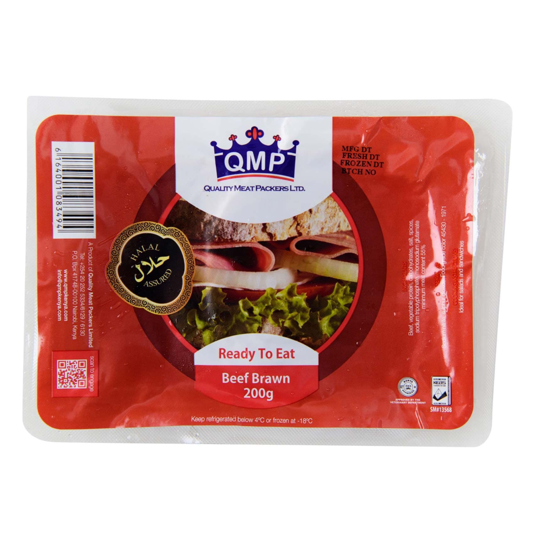 QMP BEEF BRAWN SLICE 200G